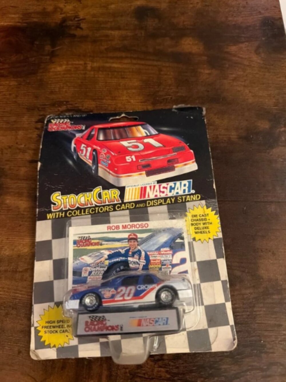 Rob Moroso Collector’s Card and Car